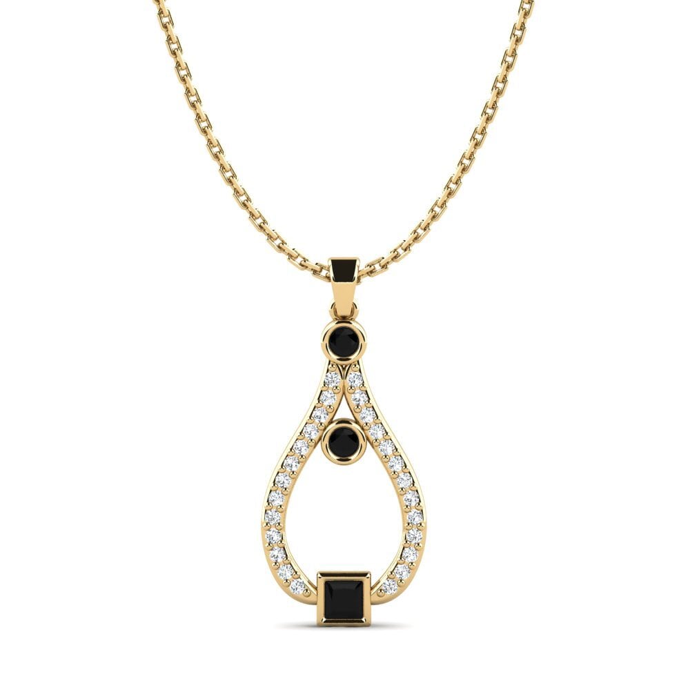 Mixed Black Sapphire Women's Pendant Snott