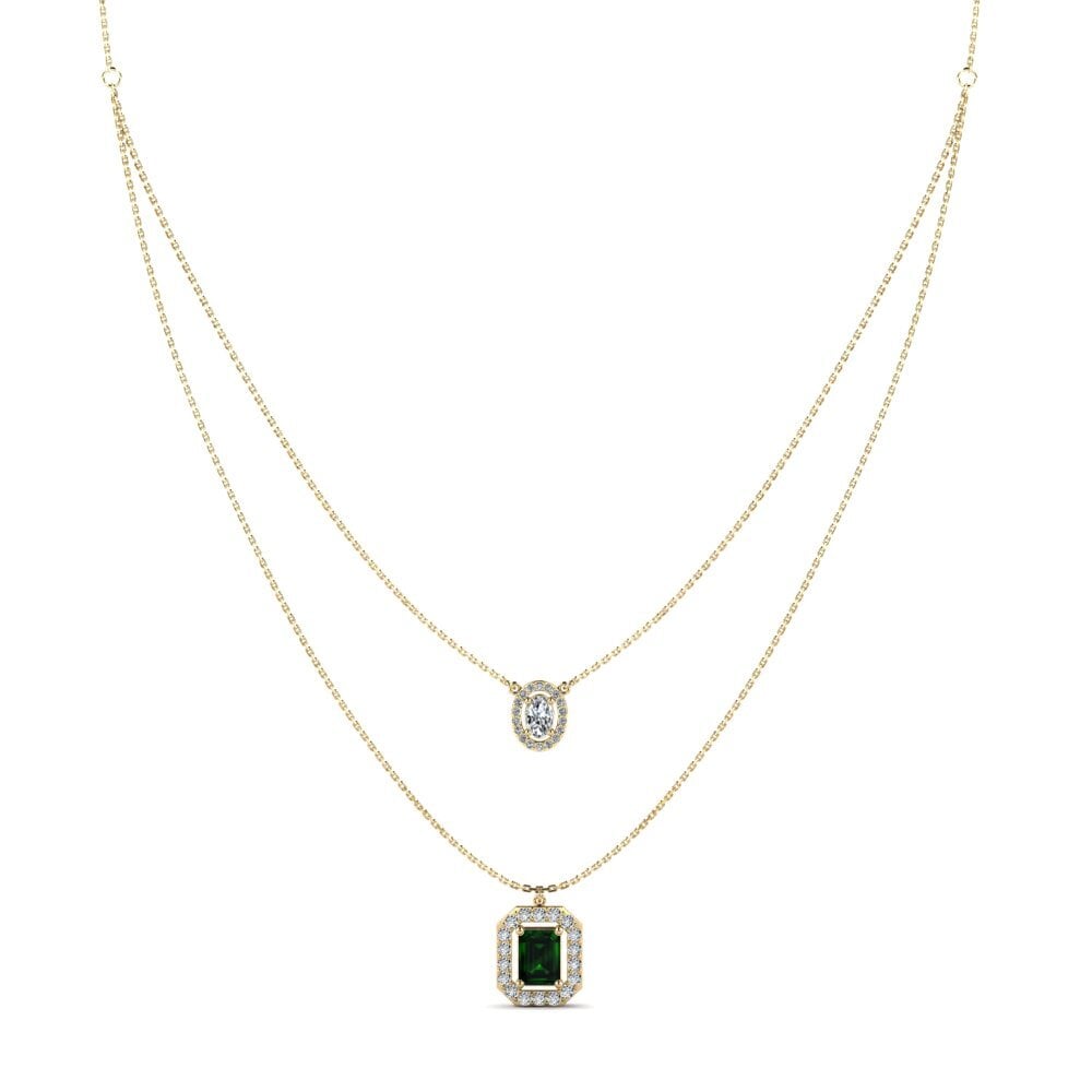 Green Tourmaline Women's Necklace Bistrom