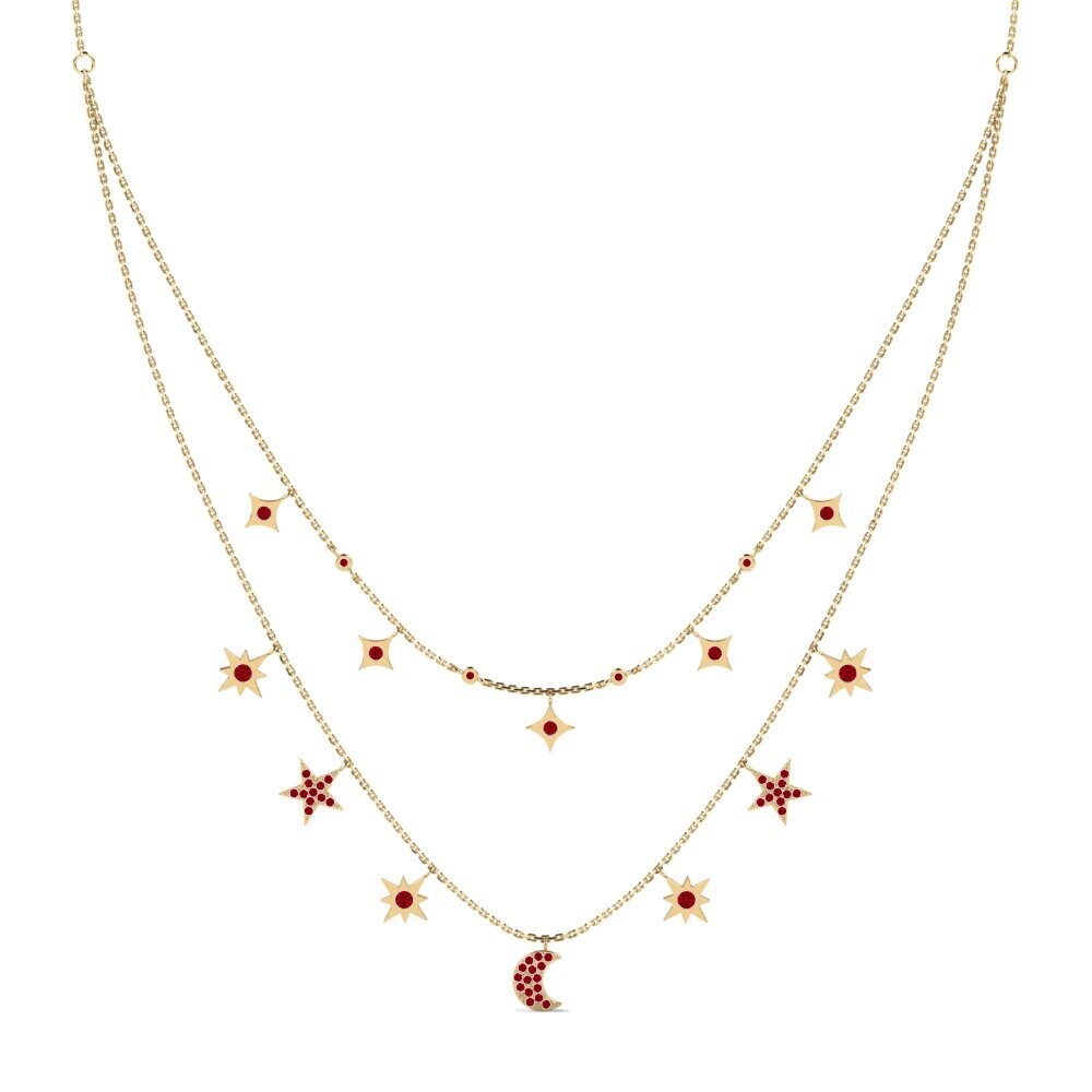 Circonita Roja Collar de Mujer Direa