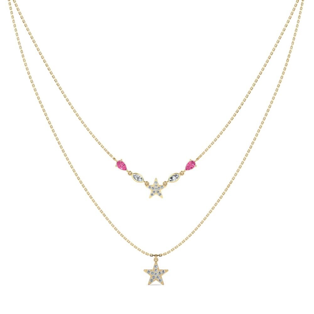 Pink Tourmaline Women's Necklace Dyre