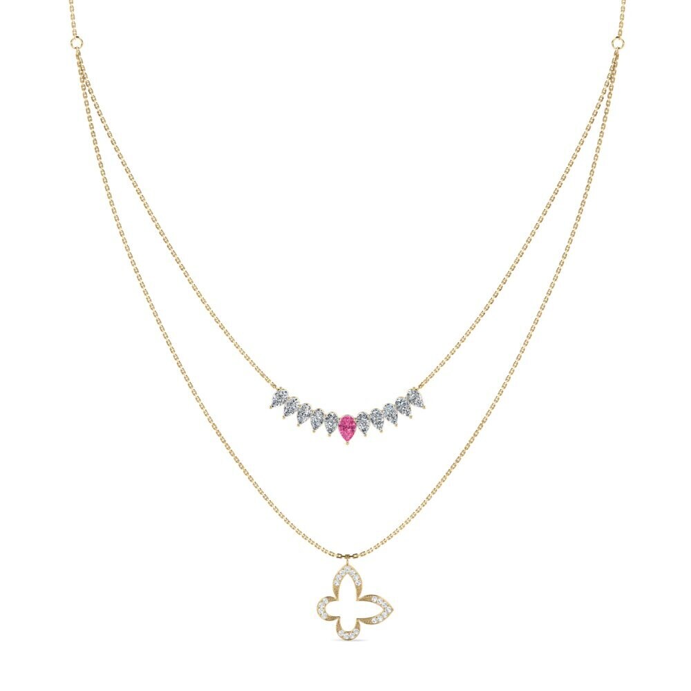Pink Tourmaline Women's Necklace Eoros