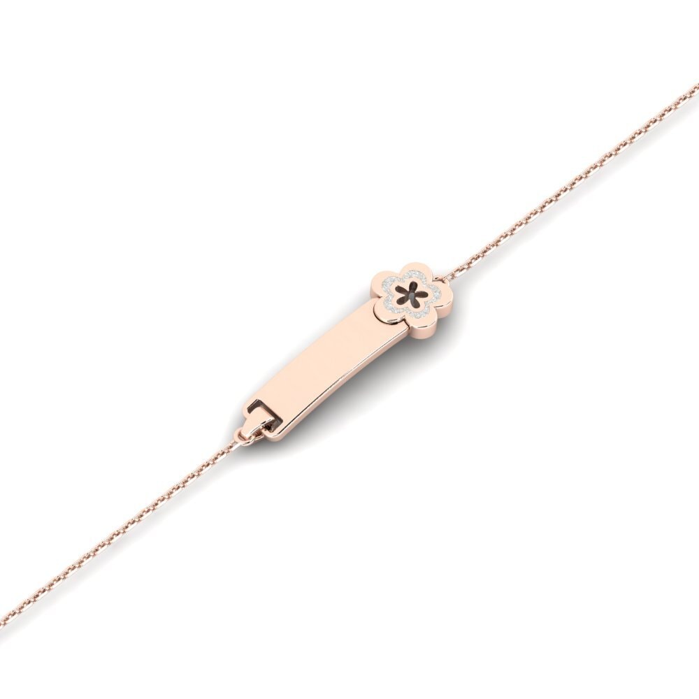 14ct Rose Gold Kid's Bracelet Awareness