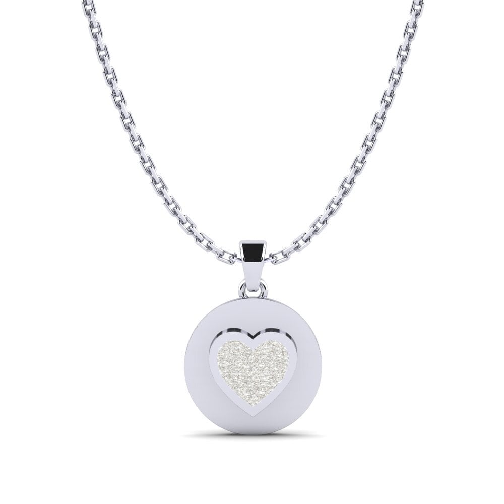 9ct White Gold Kid's Pendant Bervita