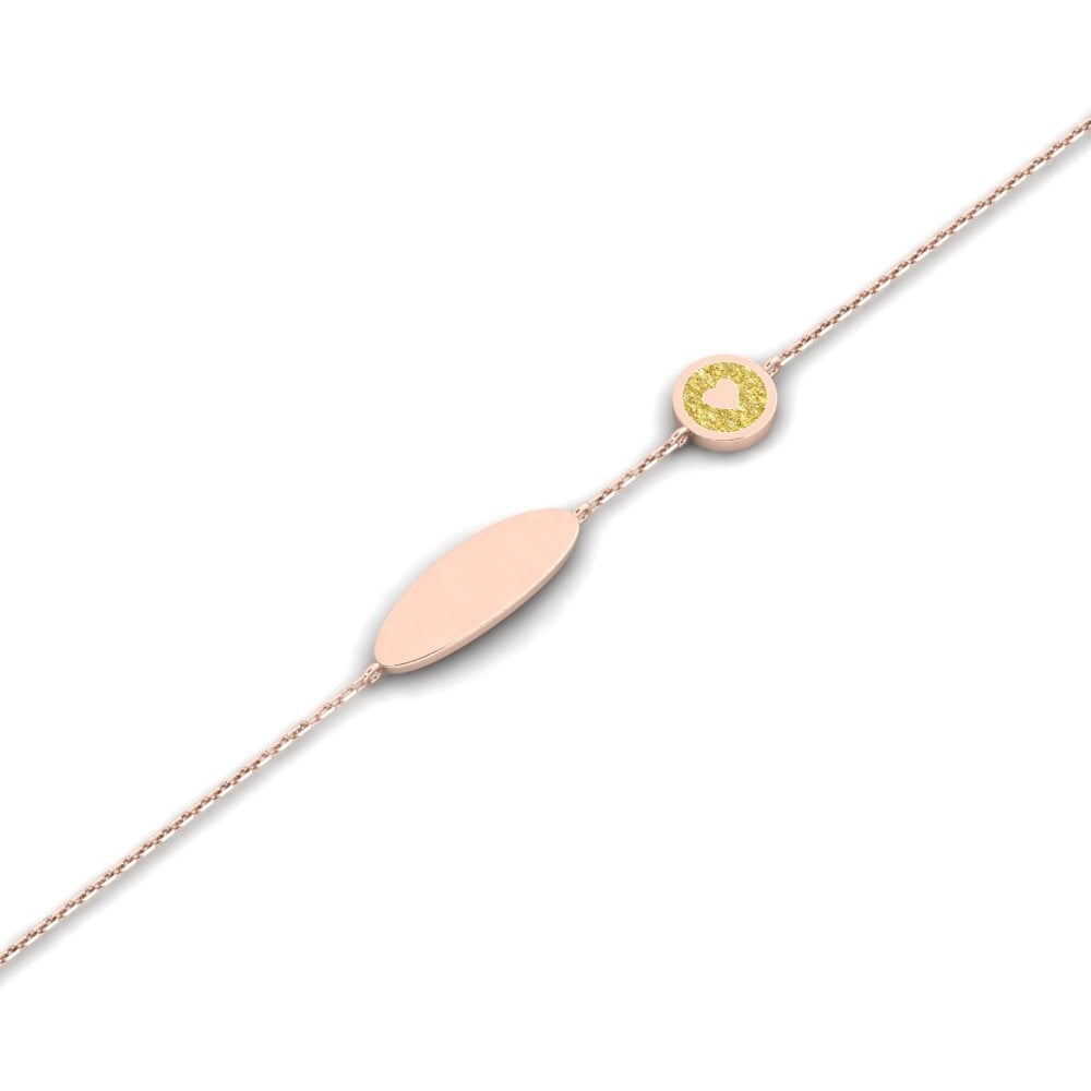 14ct Rose Gold Kid's Bracelet Bunta