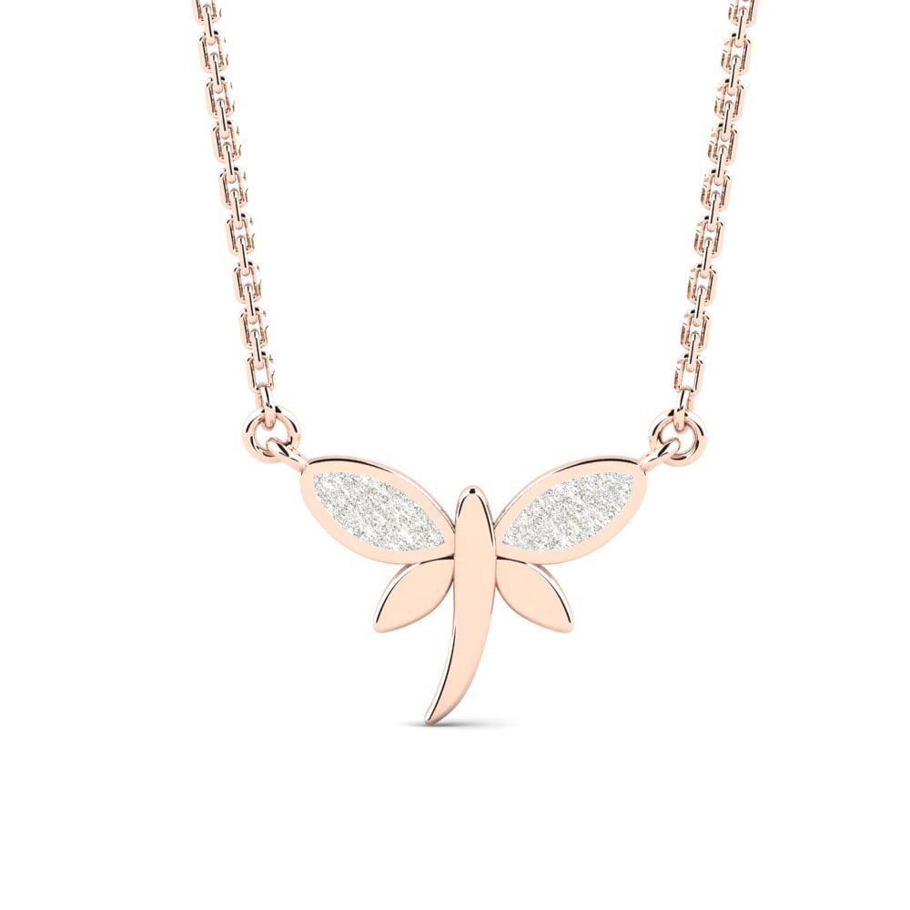 14ct Rose Gold Kid's Necklace Discretely