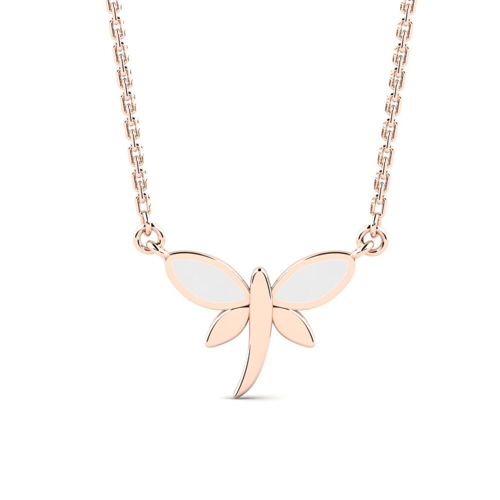 14ct Rose Gold Kid's Necklace Discretely