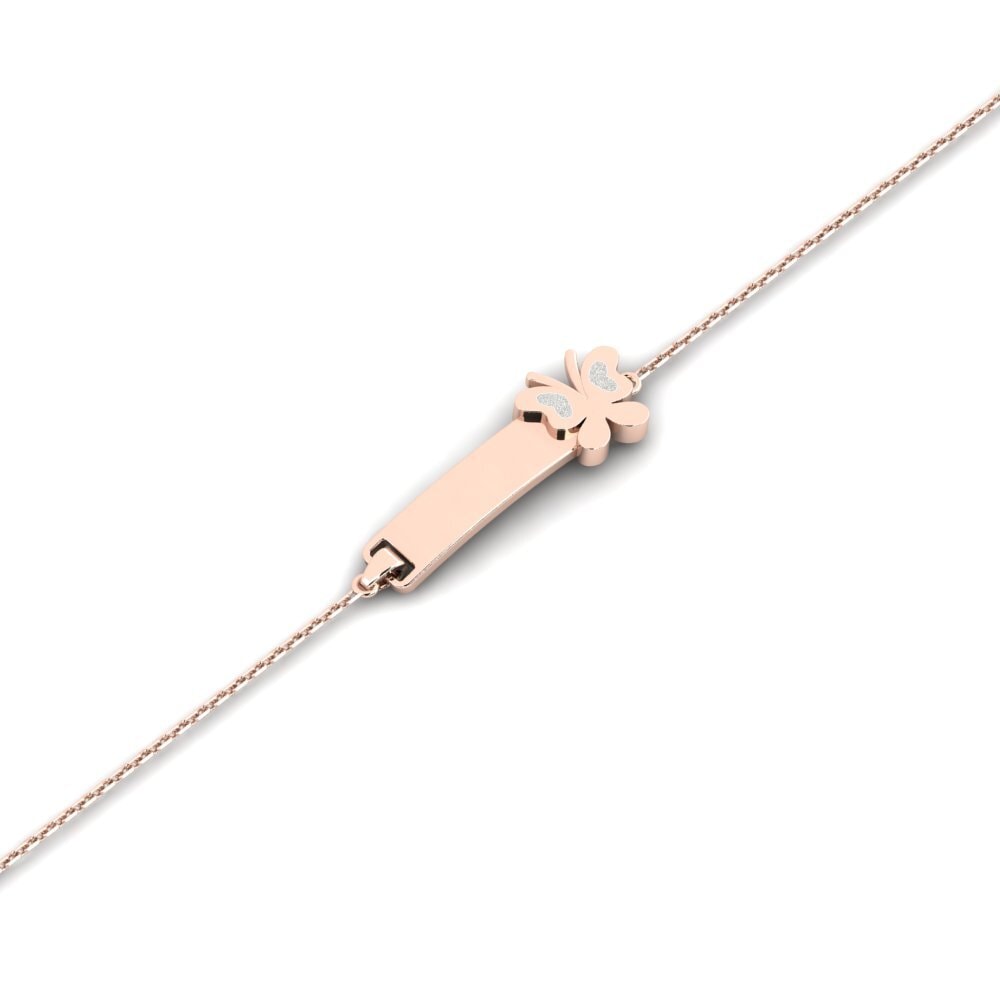 14ct Rose Gold Kid's Bracelet Energetically