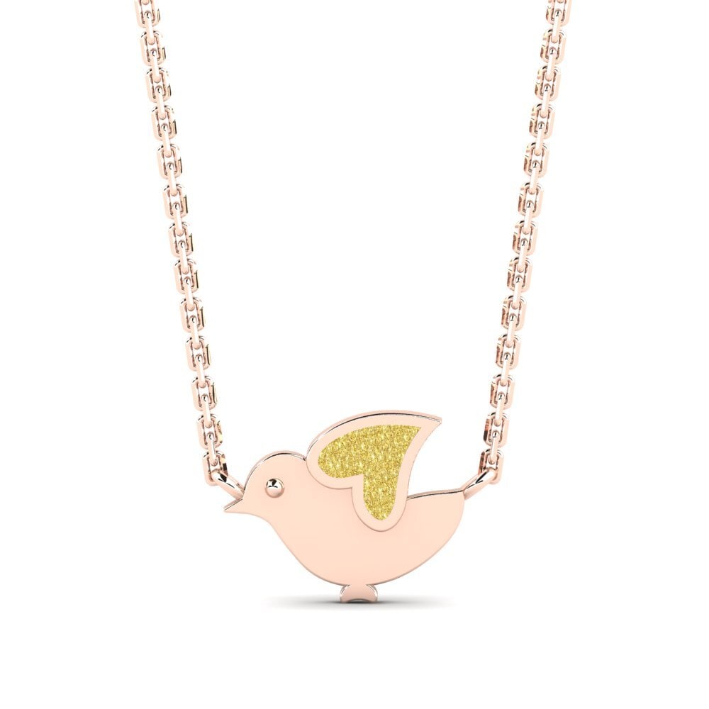 14ct Rose Gold Kid's Necklace Enforceable