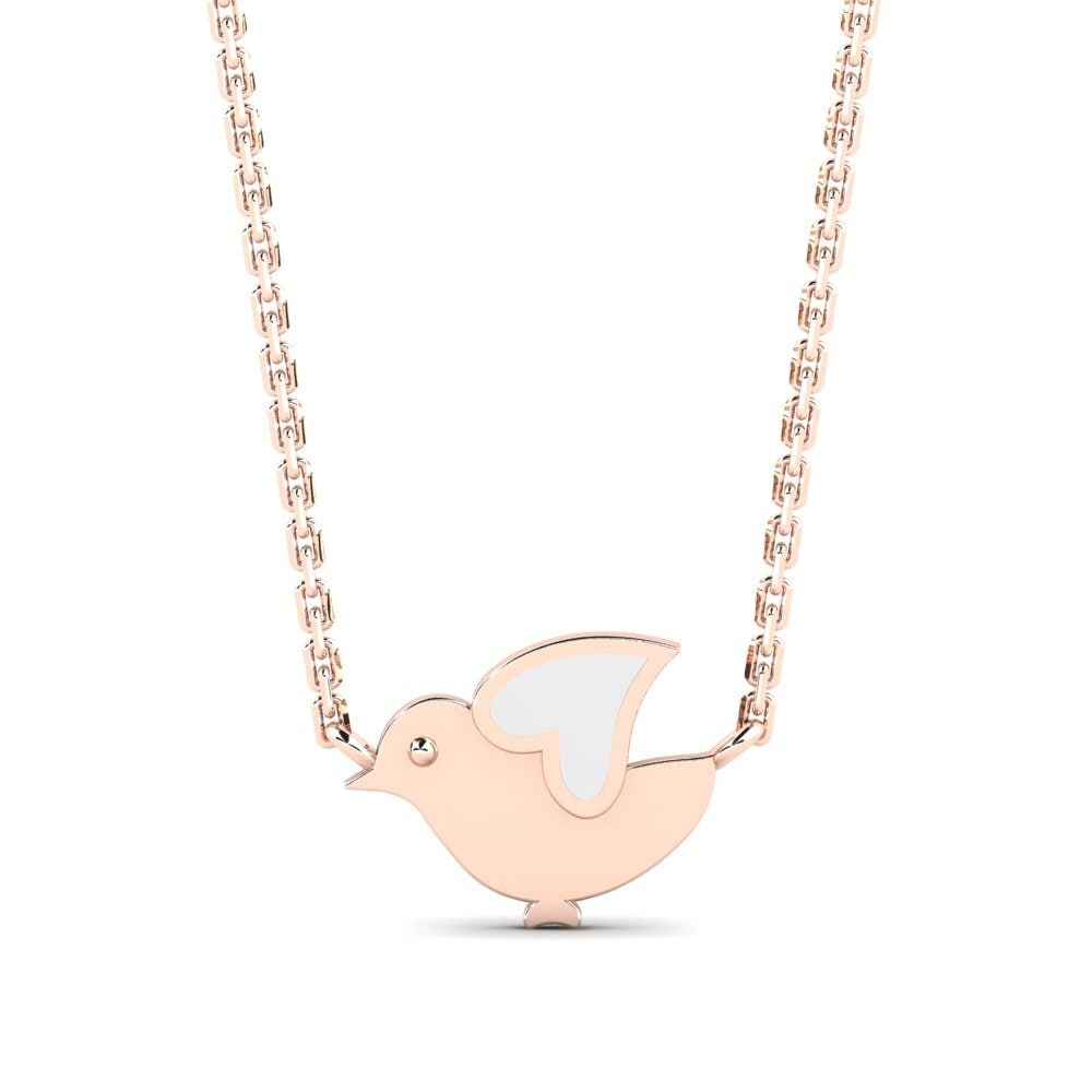 14ct Rose Gold Kid's Necklace Enforceable
