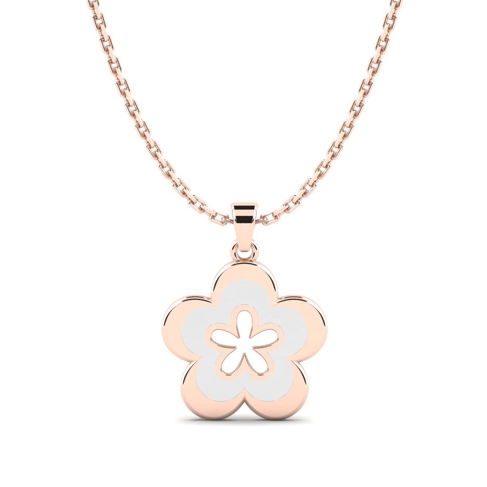 14ct Rose Gold Kid's Pendant Environment