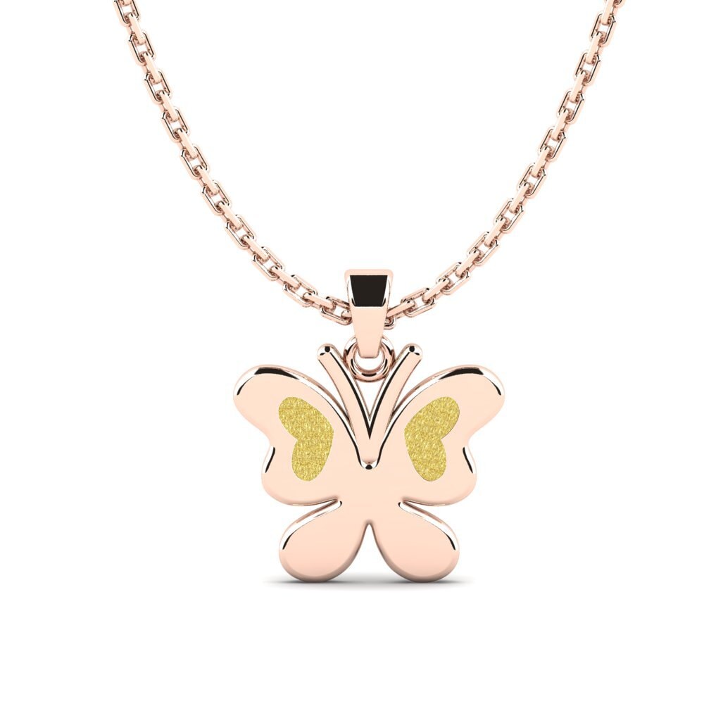 9ct Rose Gold Kid's Pendant Environmentalism