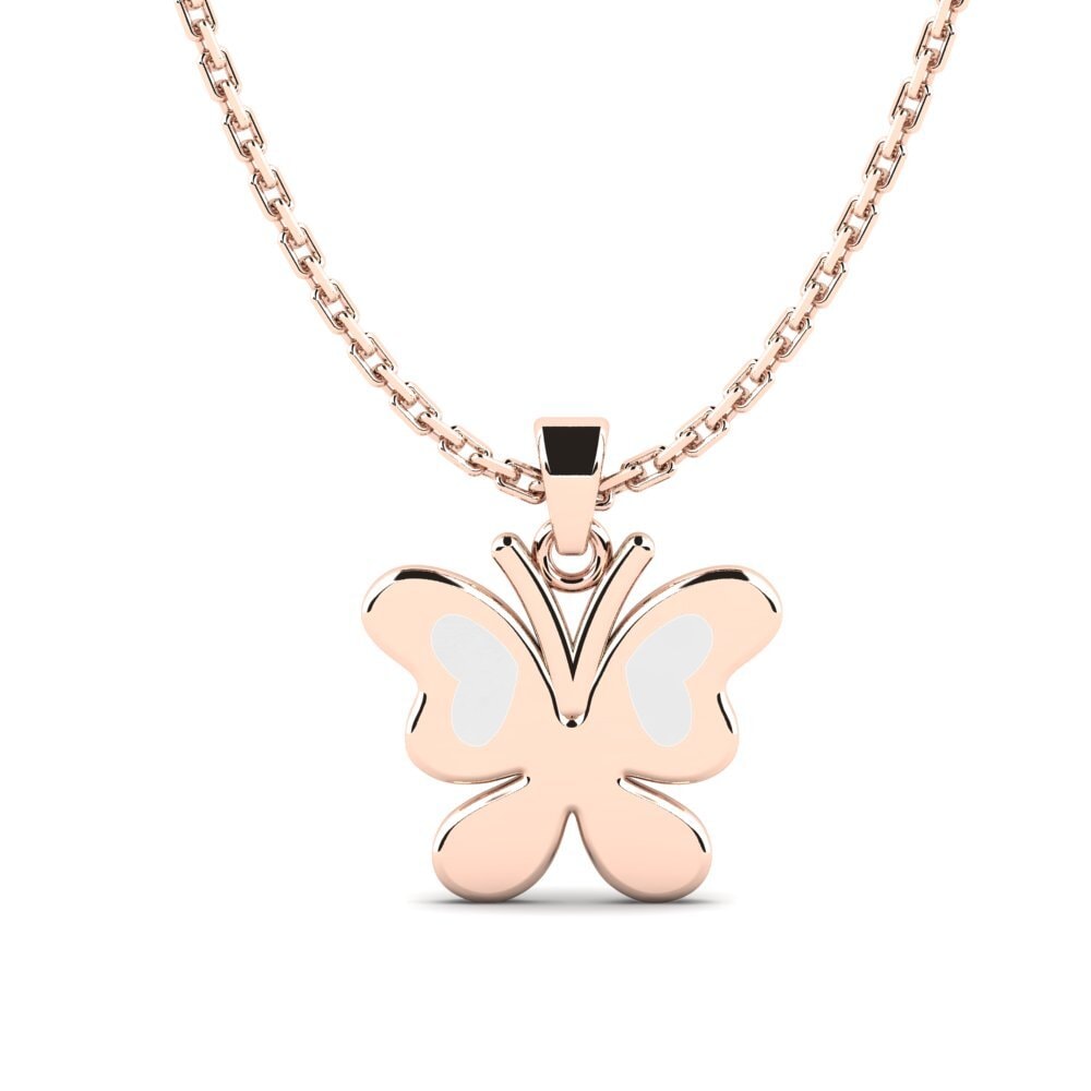 14ct Rose Gold Kid's Pendant Environmentalism