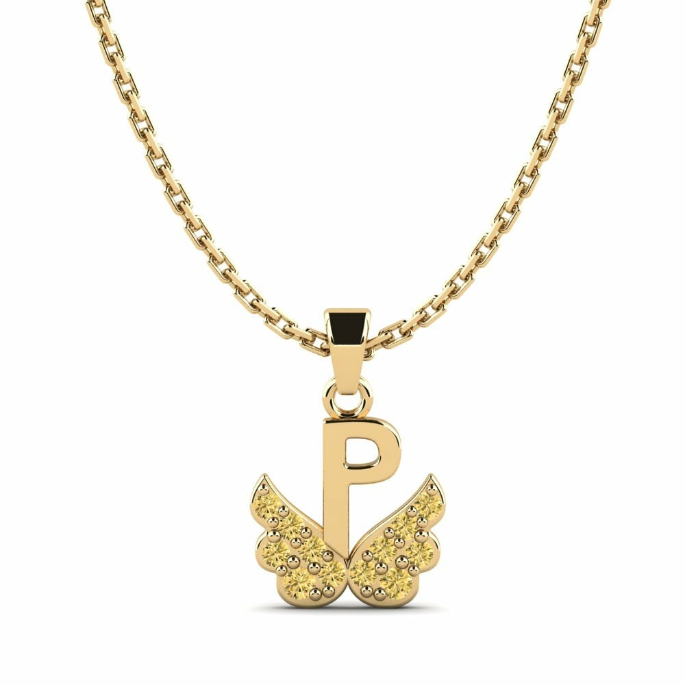 Yellow Diamond Kid's Pendant Establish - P