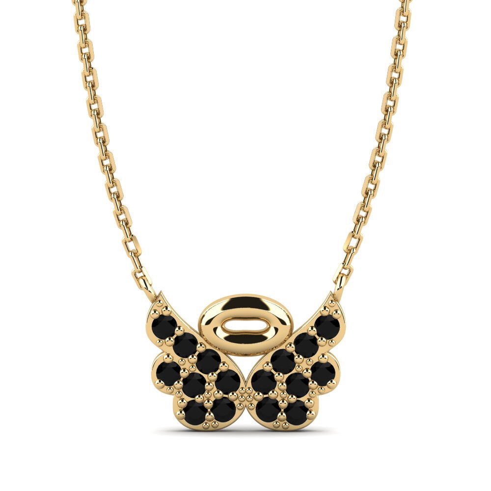 Zwarte Diamant Kinderketting Imprecisely