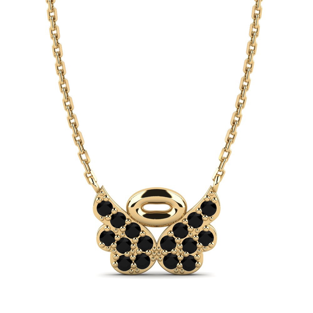 Black Diamond Kid's Necklace Imprecisely