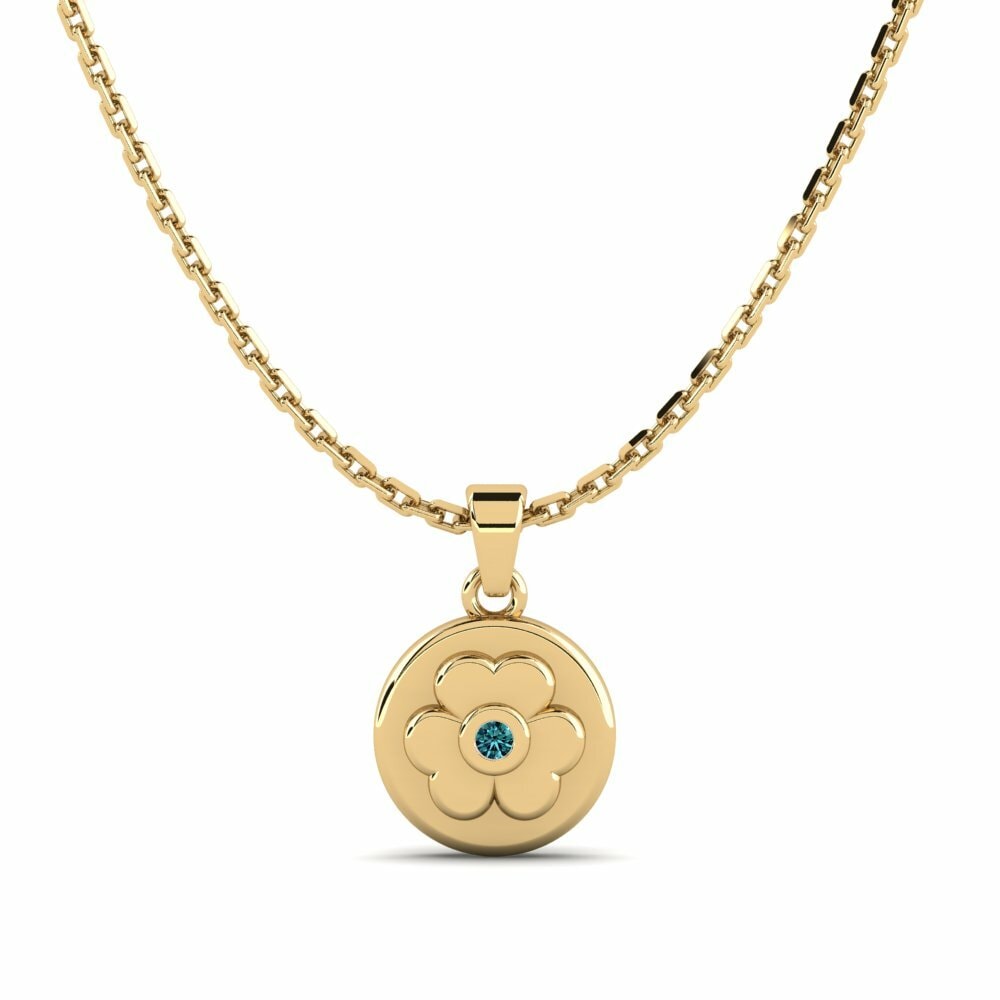 Blue Diamond Kid's Pendant Napau