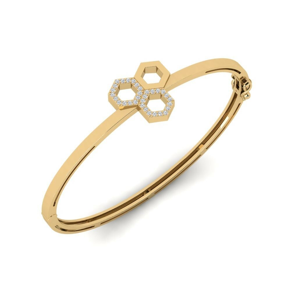 Zirconia Women's Bangle Rainlily Mother