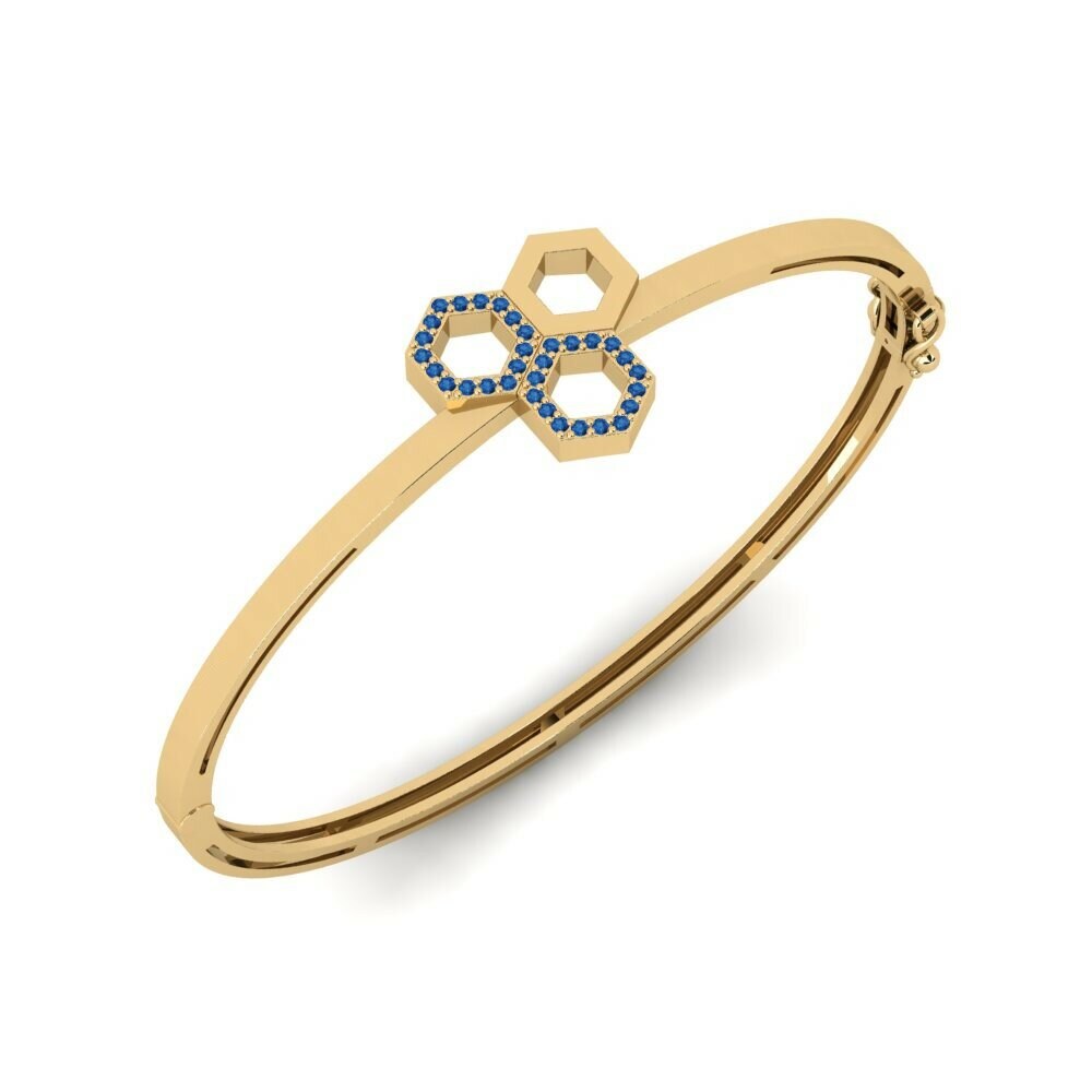 Circonita Azul Oscuro Brazalete de mujer Rainlily Mother