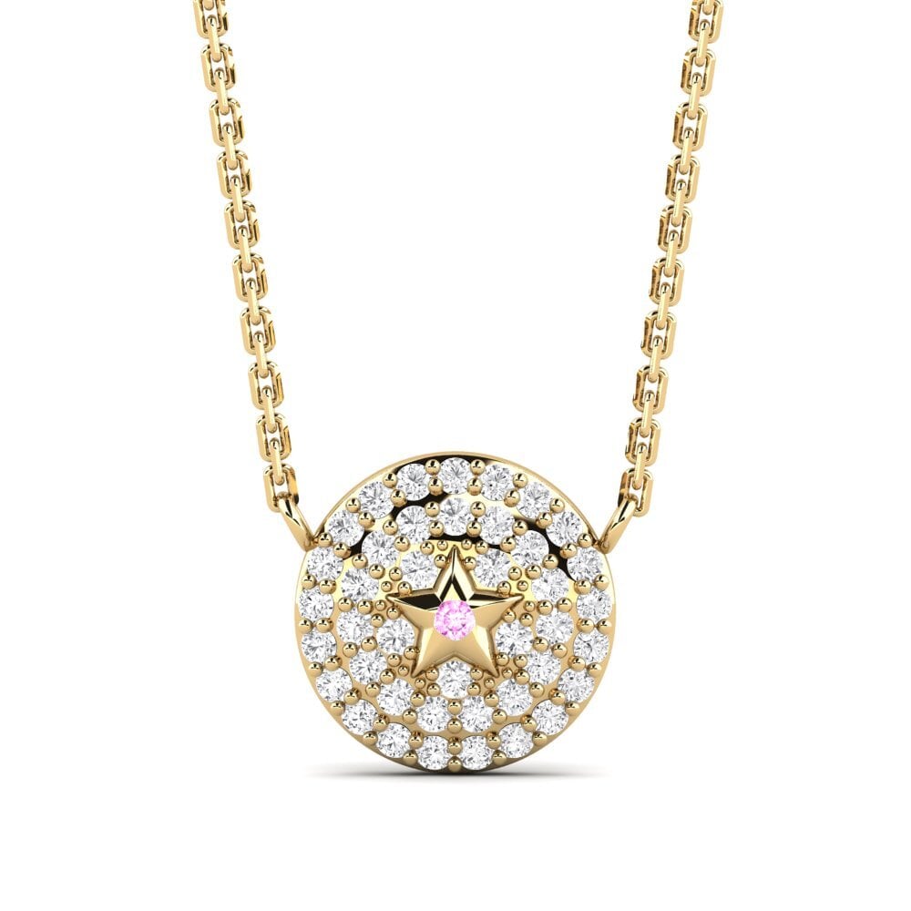 Zaffiro Rosa Collana da donna Zaufanie Daughter