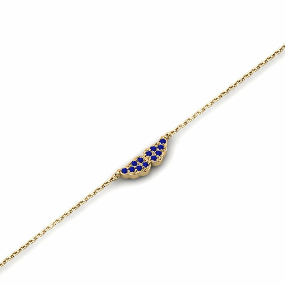 Zaffiro Bracciale Breuddwyd Daughter