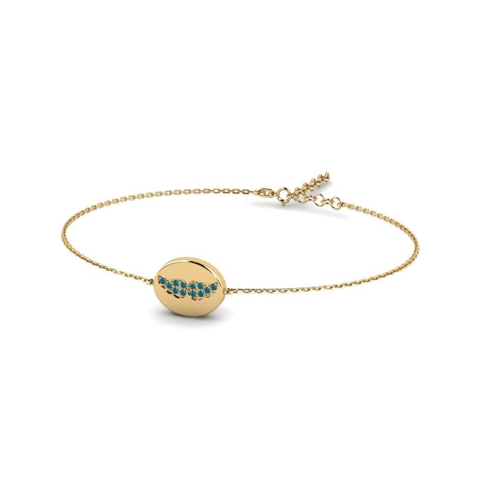Blue Diamond Women's Bracelet Breuddwyd Mother