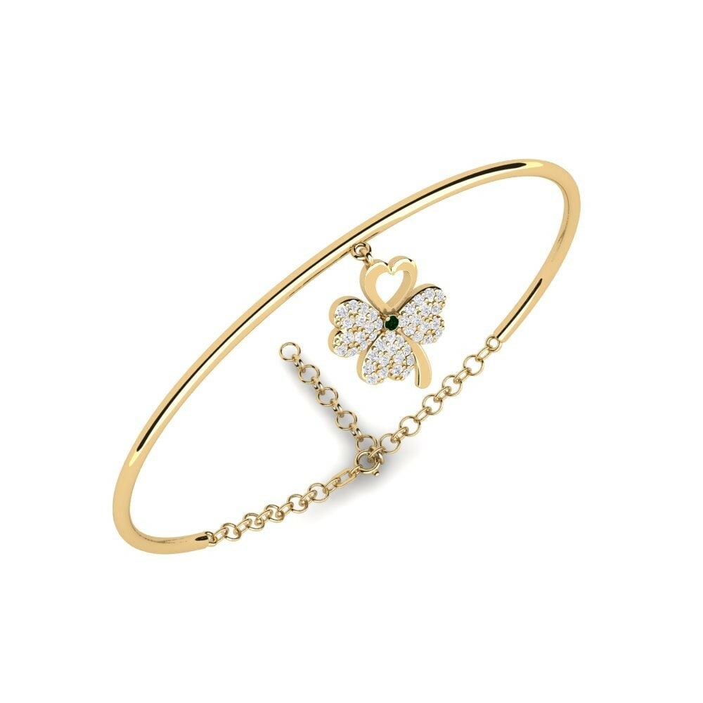 Green Zirconia Women's Bangle Chidaliro Mother