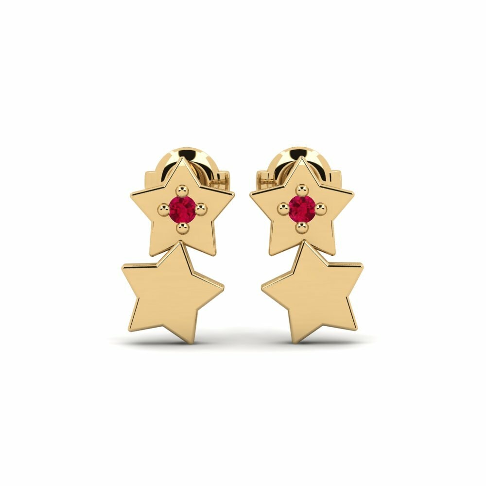 Ruby Women's Earring Daisyda Mother