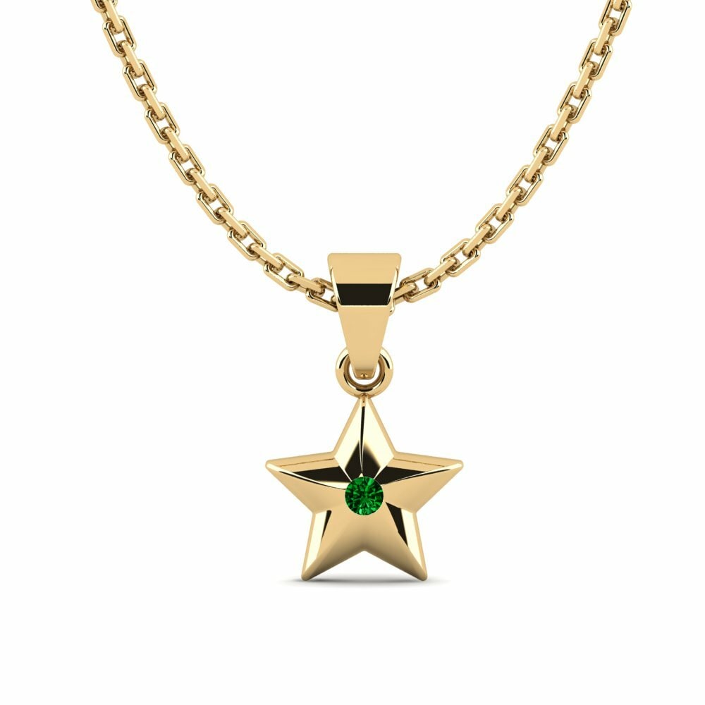 Green Zirconia Pendant Gippeum Daughter