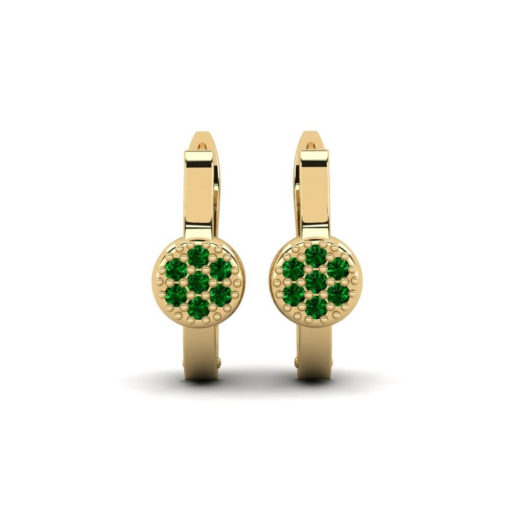 Green Zirconia Earring Gwyrth Daughter
