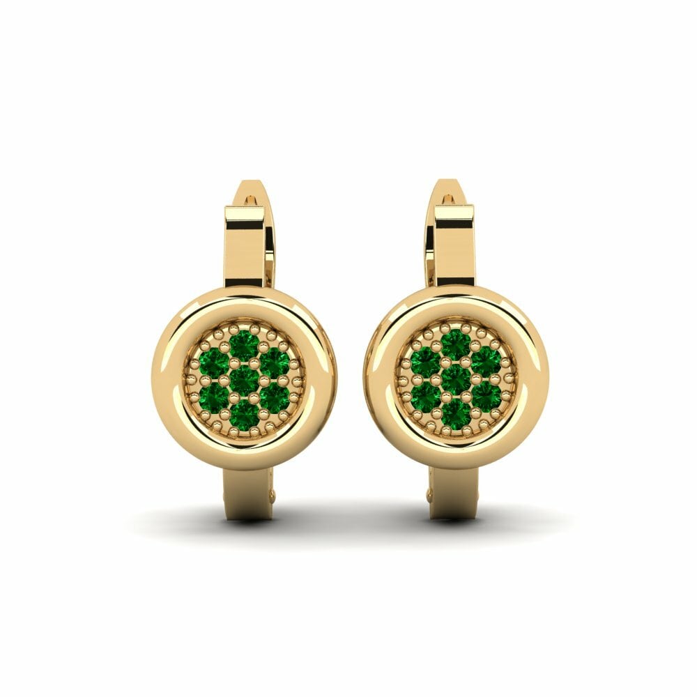 Green Zirconia Women's Earring Gwyrth Mother
