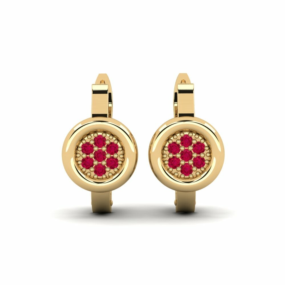 Ruby Women's Earring Gwyrth Mother