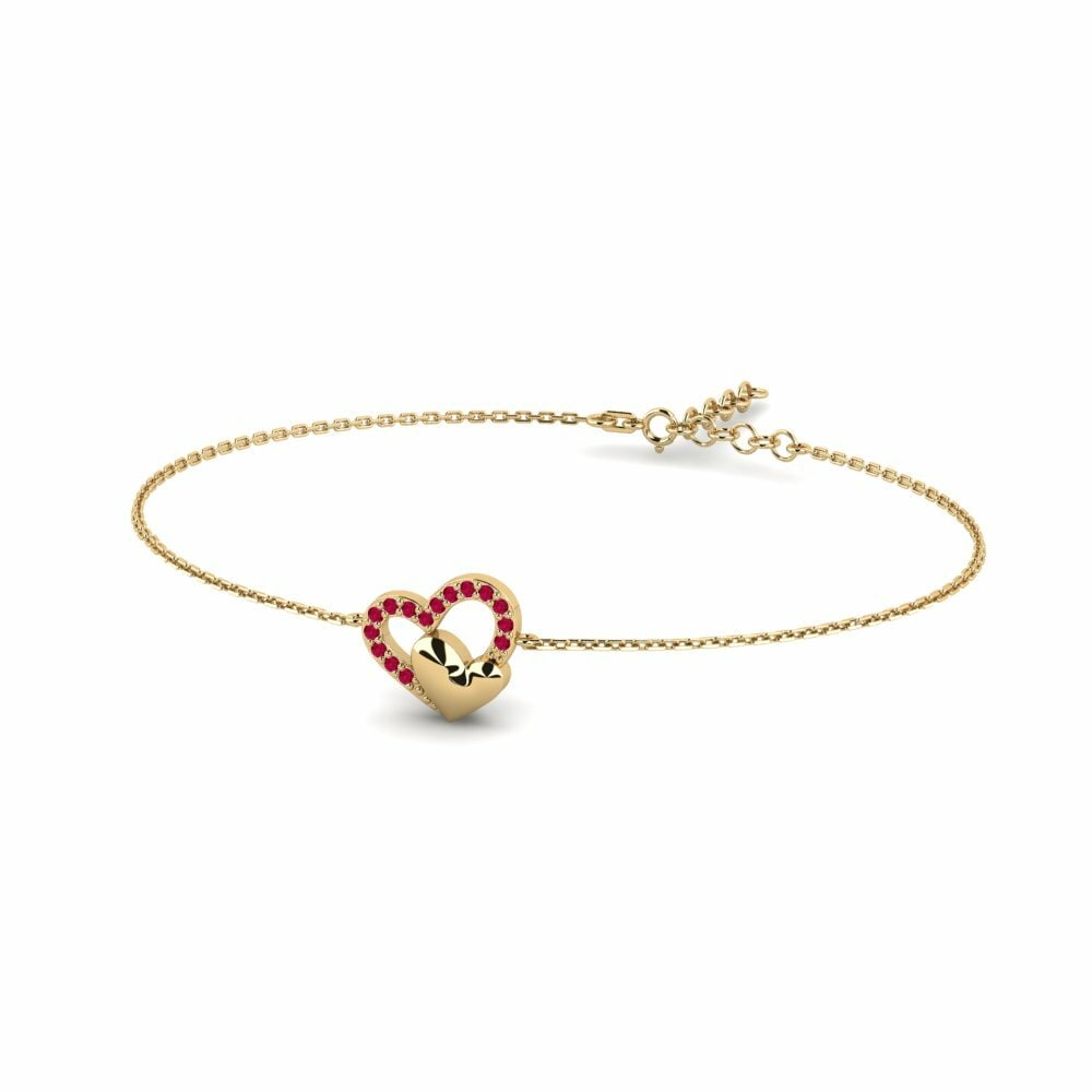 Pulsera de Mujer Heliconia Mother Rubí