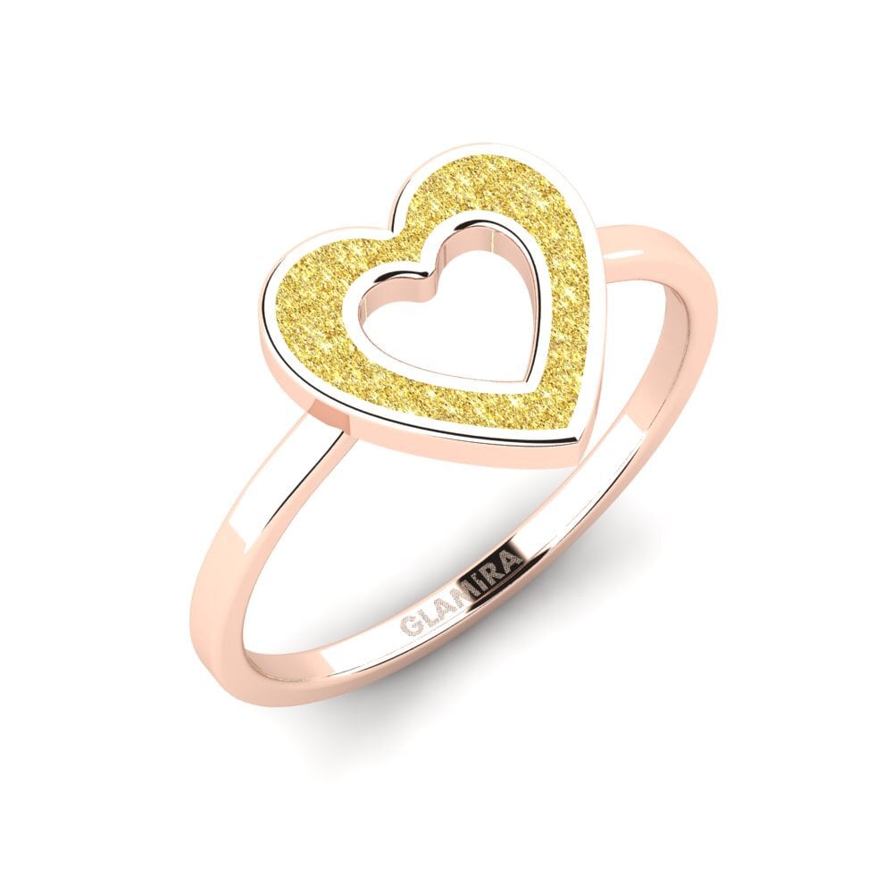 14k Oro Rosa Anillo Indreni Mother