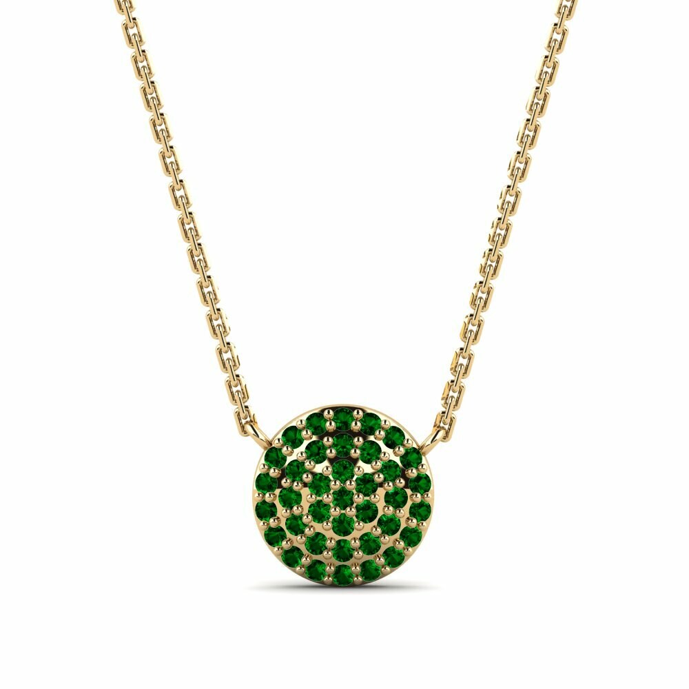 Green Zirconia Necklace Kalsooni Daughter