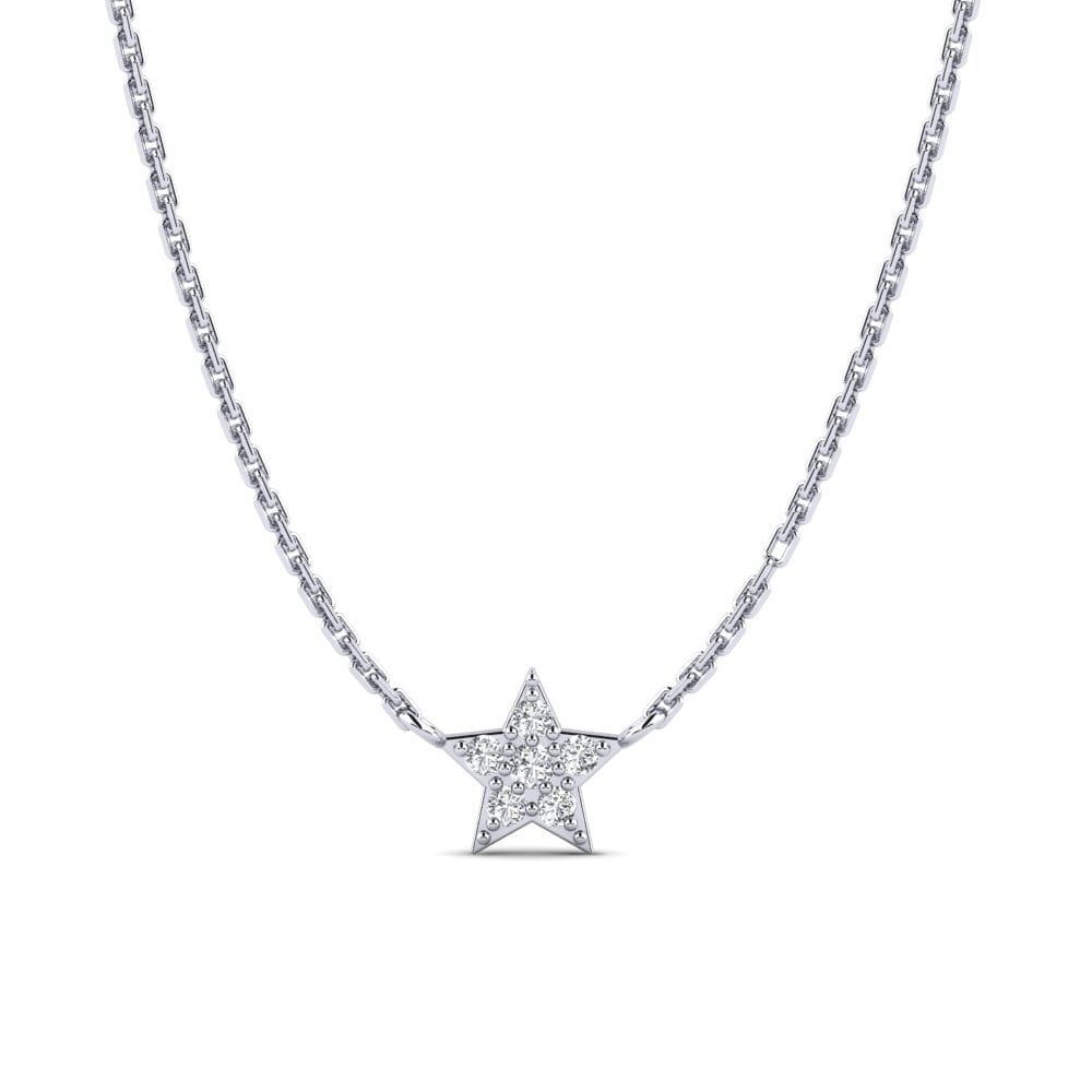 Paladio 950 Diamante Collar Konfido Daughter