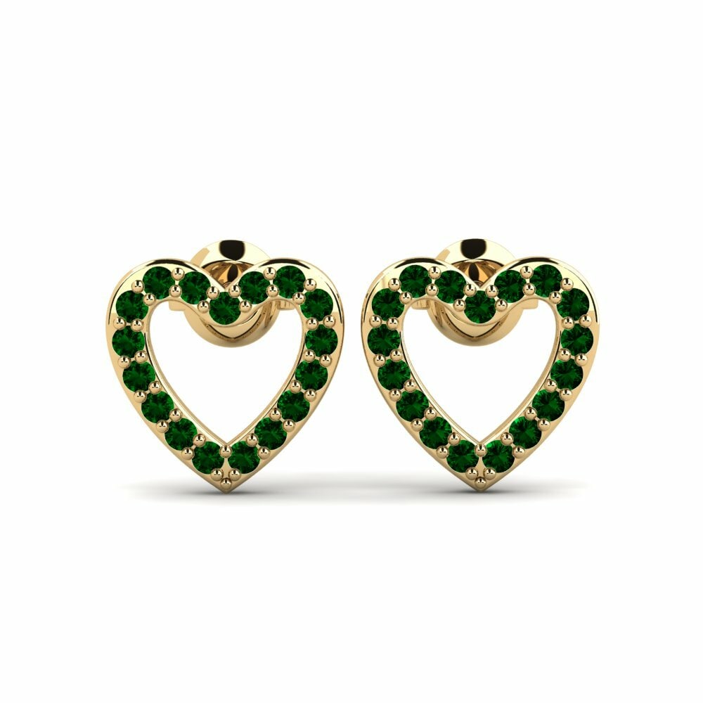 Green Zirconia Women's Earring Misneachd Mother