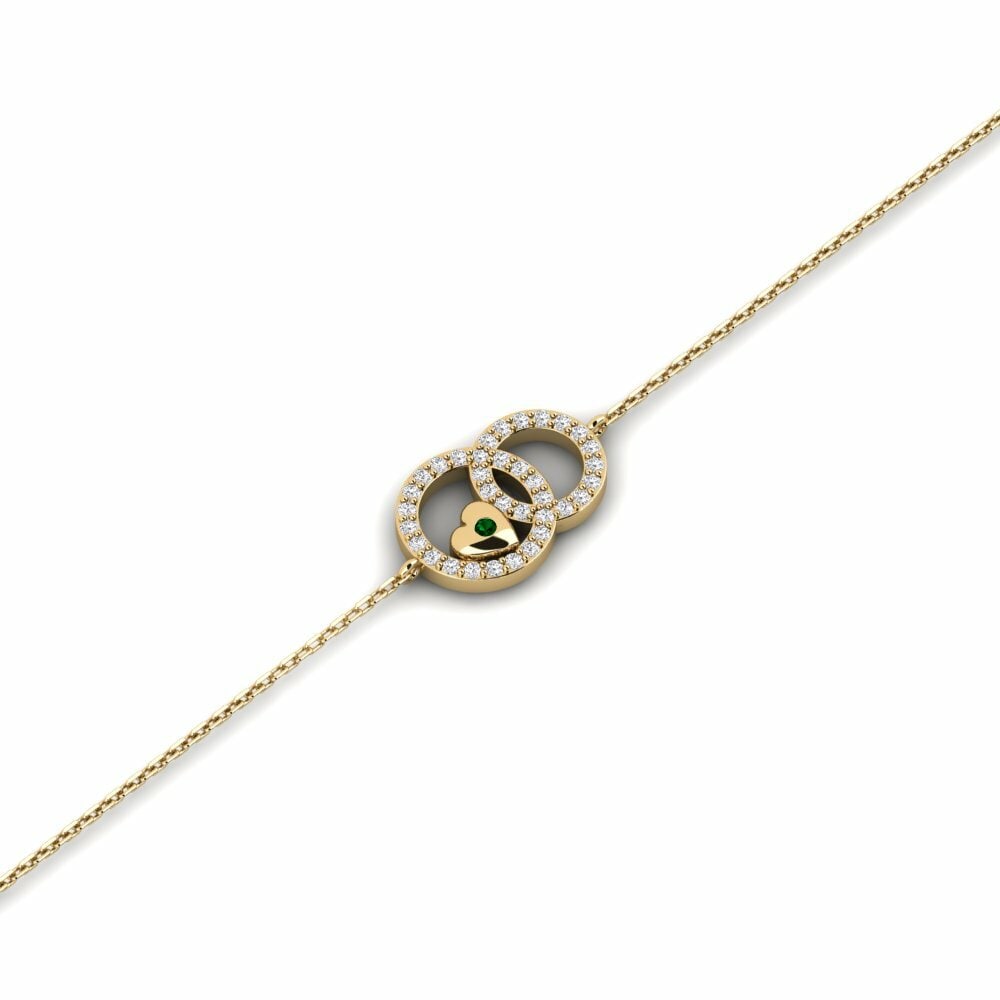 Green Zirconia Bracelet Sapnot Daughter