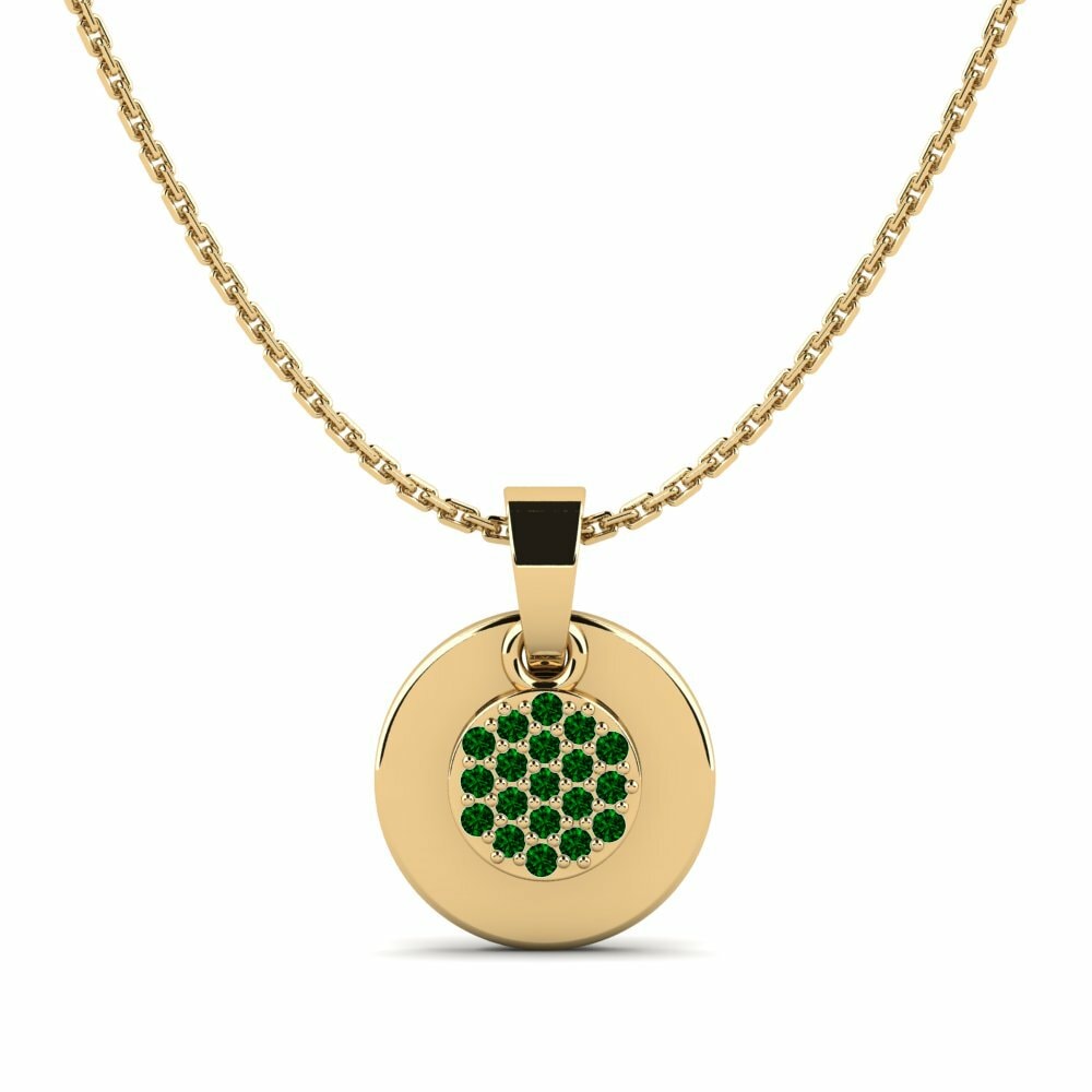 Green Zirconia Pendant Satuta Daughter