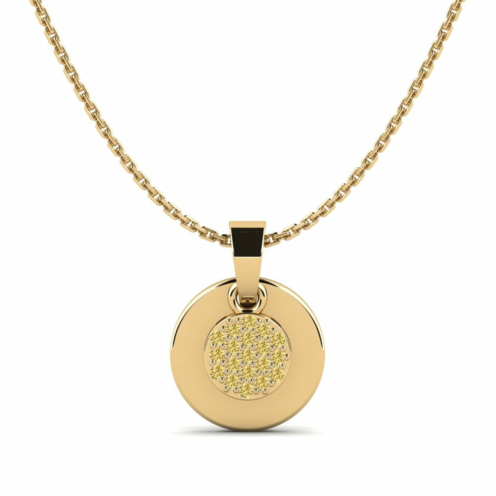 Gele Diamant Kinderhanger Satuta Daughter