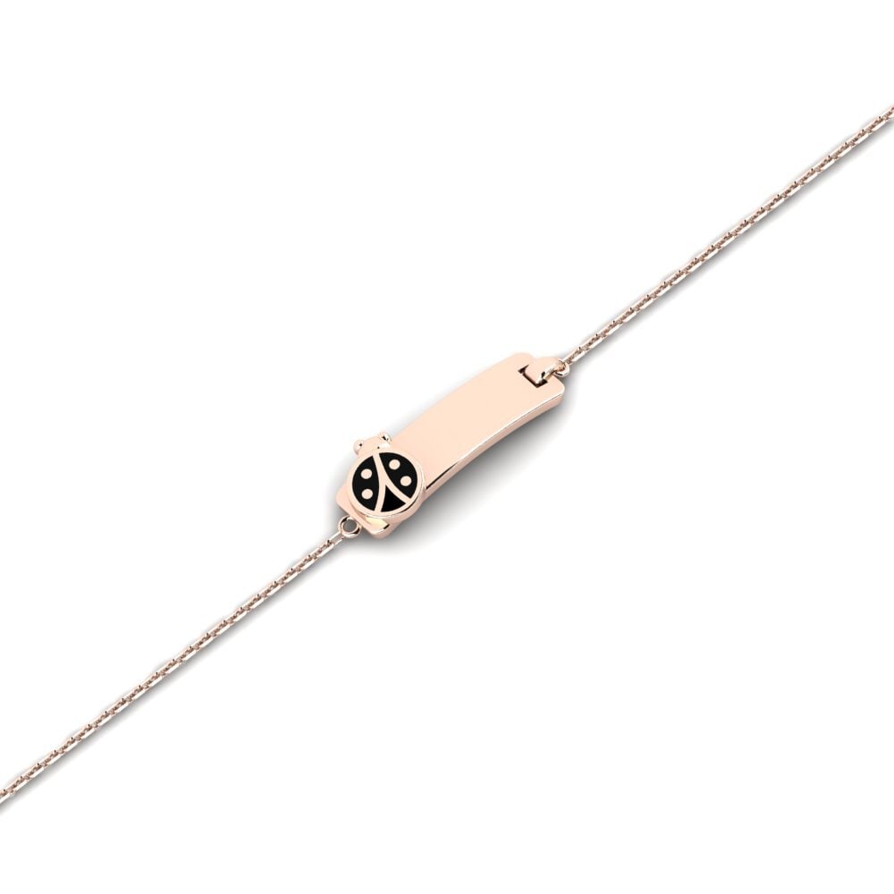 Pulseras 9k Oro Rosa Animales