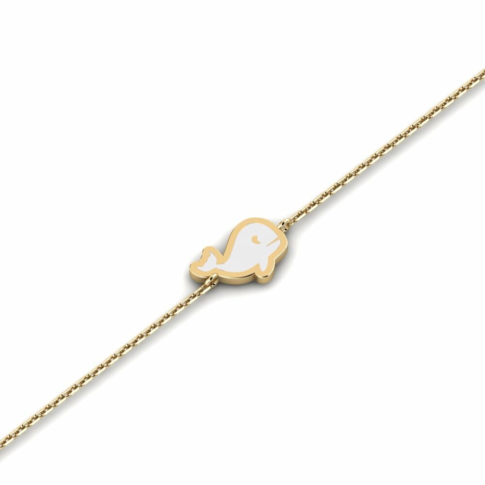 Animals 14k Yellow Gold Kid's Bracelet Yamagata