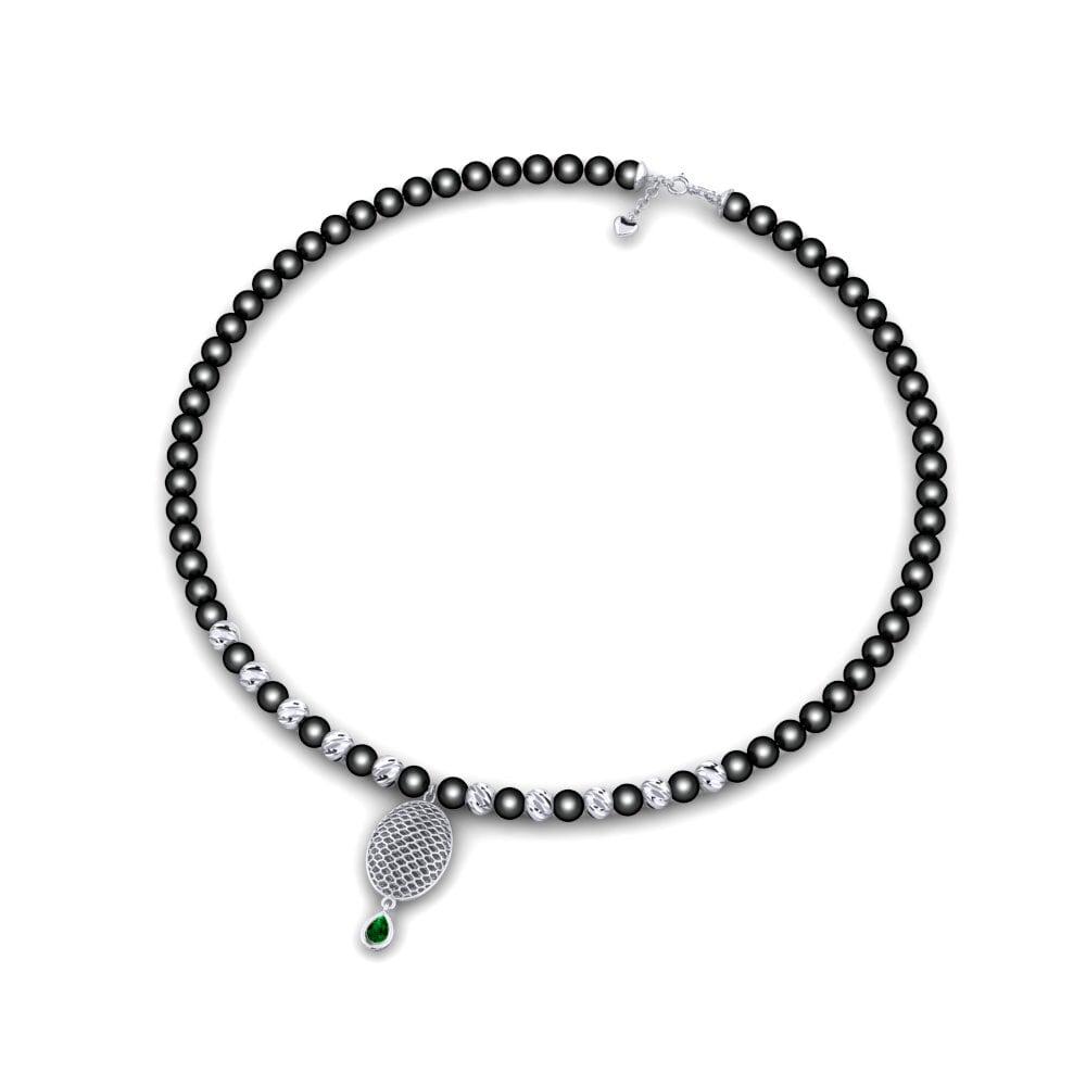 Green Zirconia Women's Necklace Accorde