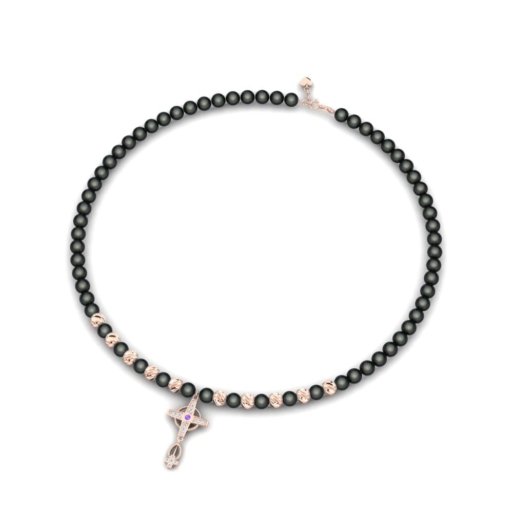 Amethyst Women's Necklace Aramea