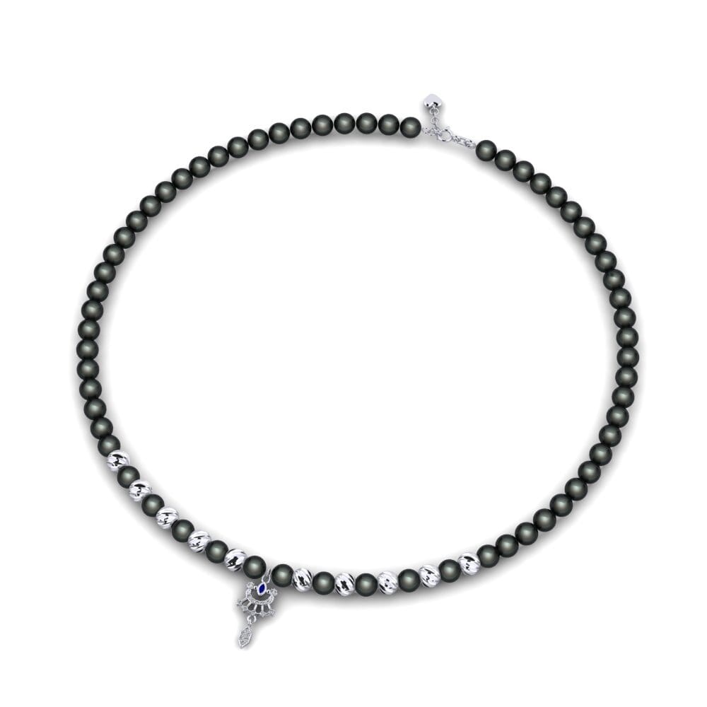 Sapphire Women's Necklace Attempatea