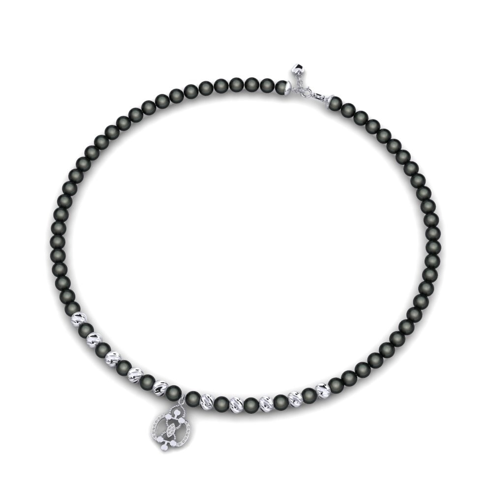 White sapphire Women's Necklace Dreanora