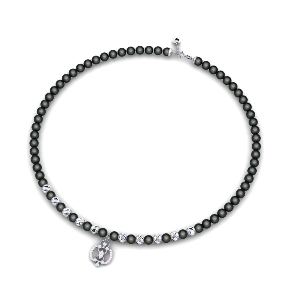 Pink Sapphire Women's Necklace Dreanora