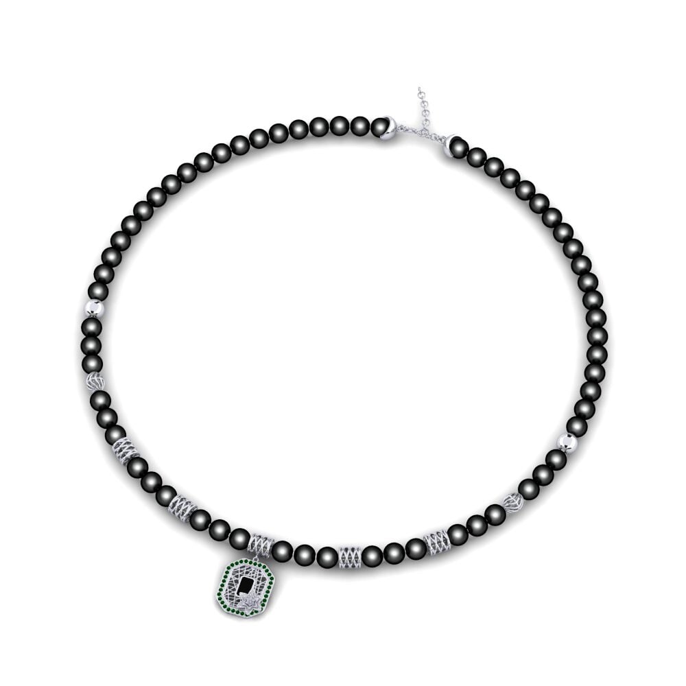 Green Zirconia Women's Necklace Durvi