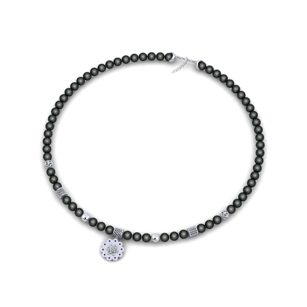 Sapphire Women's Necklace Eallic