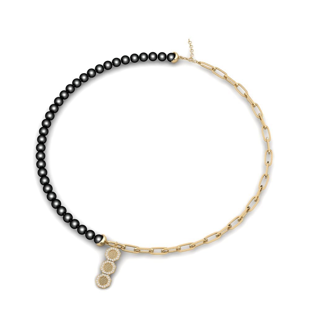 White sapphire Women's Necklace Epho