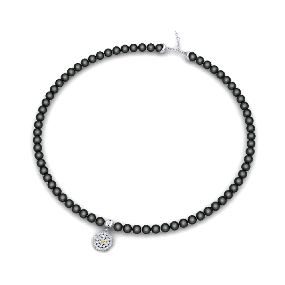 Yellow Sapphire Women's Necklace Evans